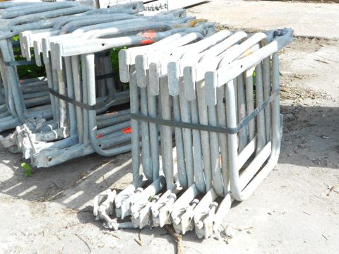 Layher frame scaffolding Double End-Guard Rail Used