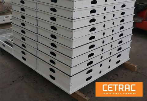 1009 sqm slab formwork – PERI Skydeck – refurbished
