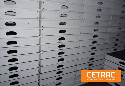 526,5 sqm slab formwork – PERI Skydeck – refurbished