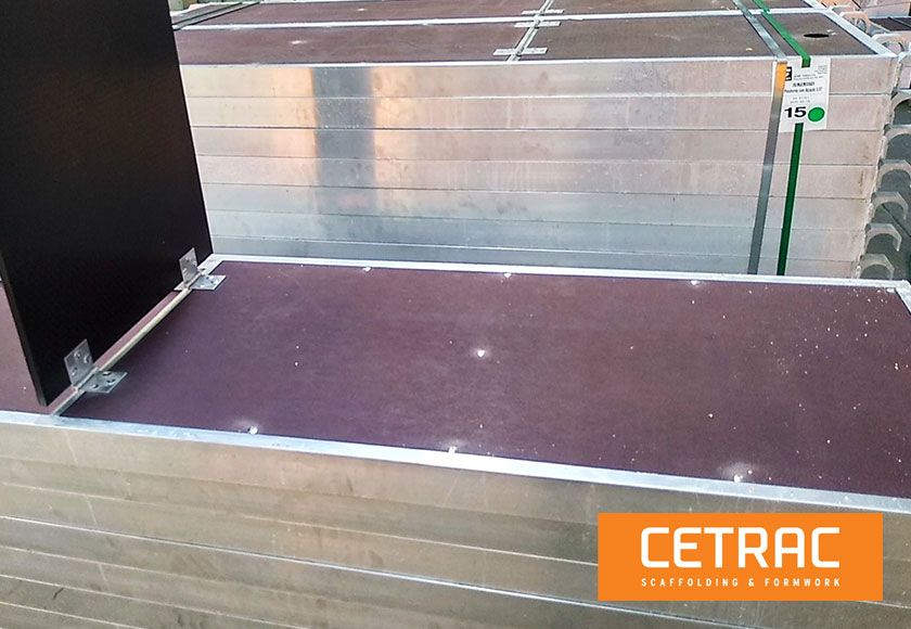 1000 sqm US Modular Scaffolding by catari – NEW – 2,57 m decks