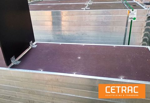1000 sqm US Modular Scaffolding by catari – NEW – 2,57 m decks