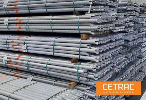 1000 sqm US Modular Scaffolding by catari incl. 3,07 m decks – NEW