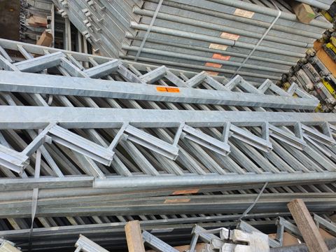 Layher Stairway and Guardrail with child protection