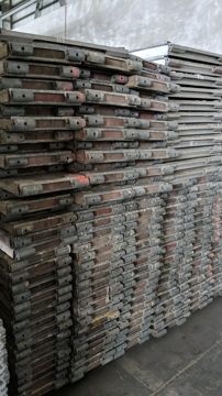 Hünnebeck Bosta 70 Scaffolding with wooden decks, 1020 sqm