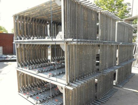 1002 sqm Layher Blitz Scaffolding 0,73