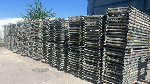 Used Rux Super 65 Scaffolding, 1010 sqm