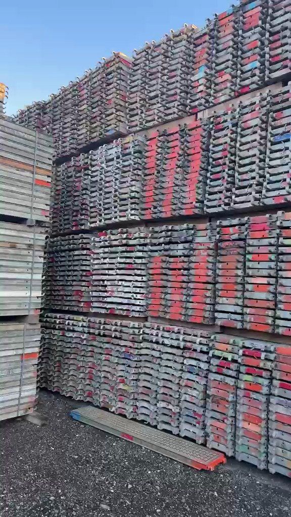 Plettac Contur modular scaffolding – complete bulk lot of 51,171 m²